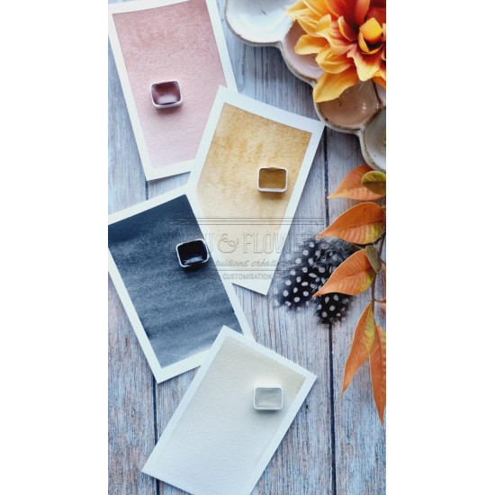 kit aquarelle Pleine lune