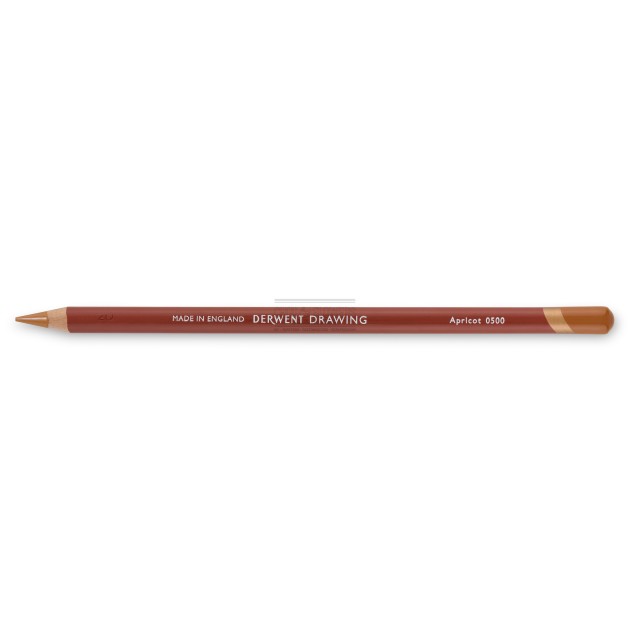 Crayon derwent drawing Apricot