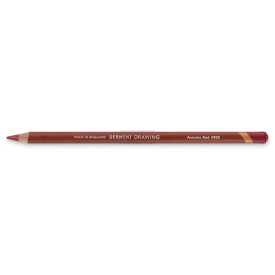 Crayon derwent drawing Autumn red