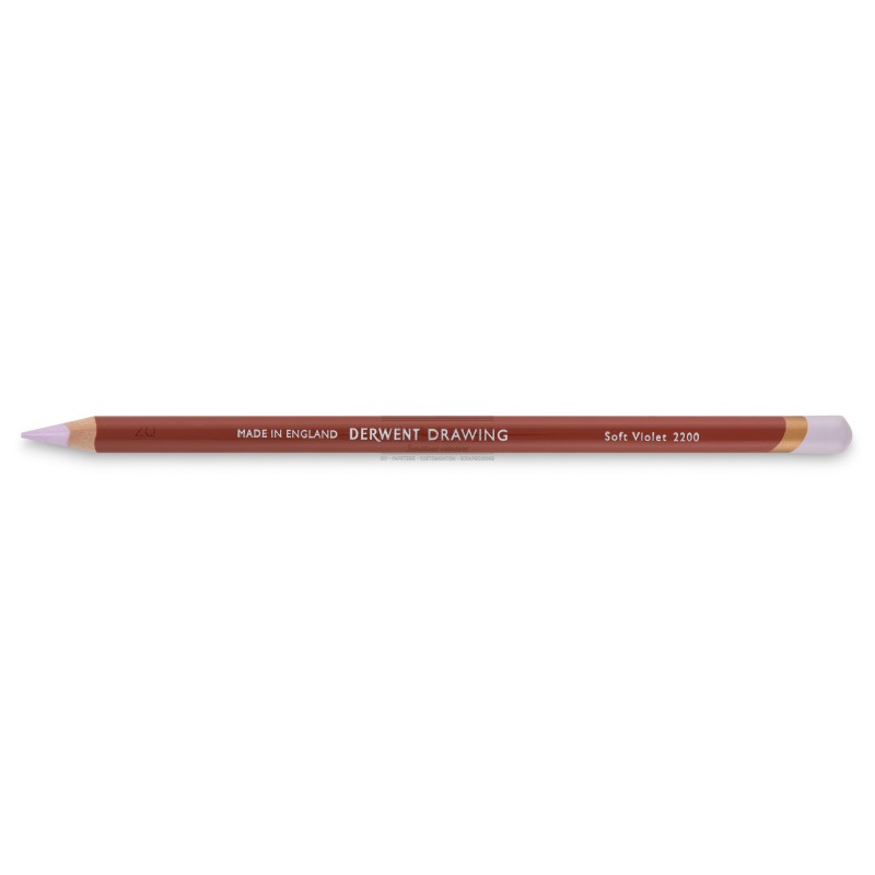 Crayon derwent drawing soft violet