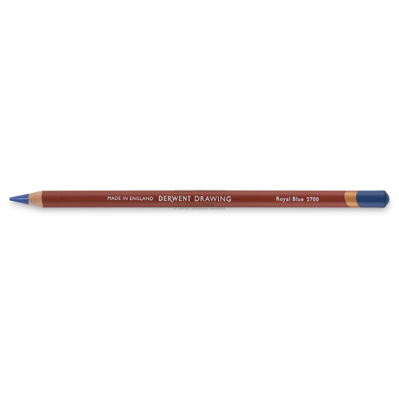 Crayon derwent drawing Royal blue