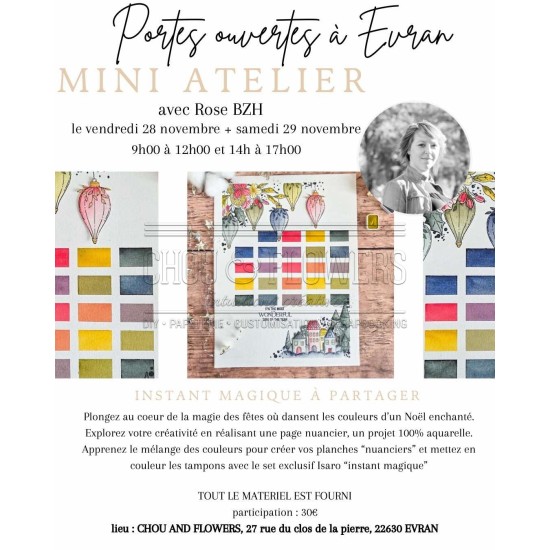 atelier "Instant magique à partager" avec ROSE BZH