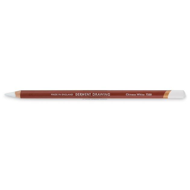 Crayon derwent drawing chinese white