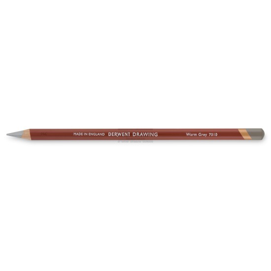 Crayon derwent drawing warm grey