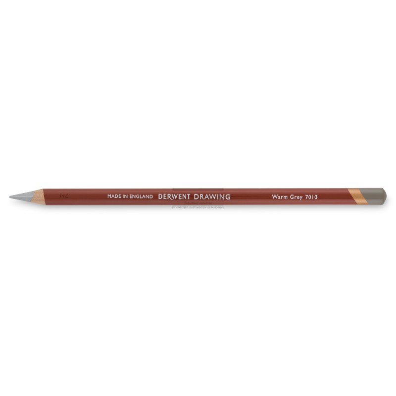 Crayon derwent drawing warm grey