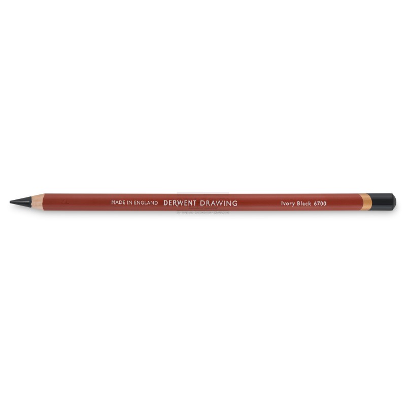 Crayon derwent drawing Ivory black