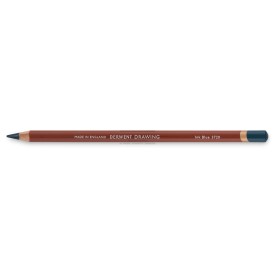 Crayon derwent drawing ink blue