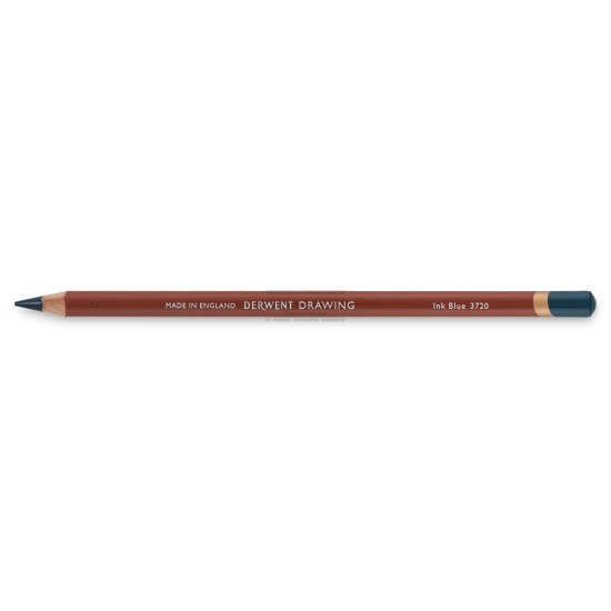 Crayon derwent drawing ink blue