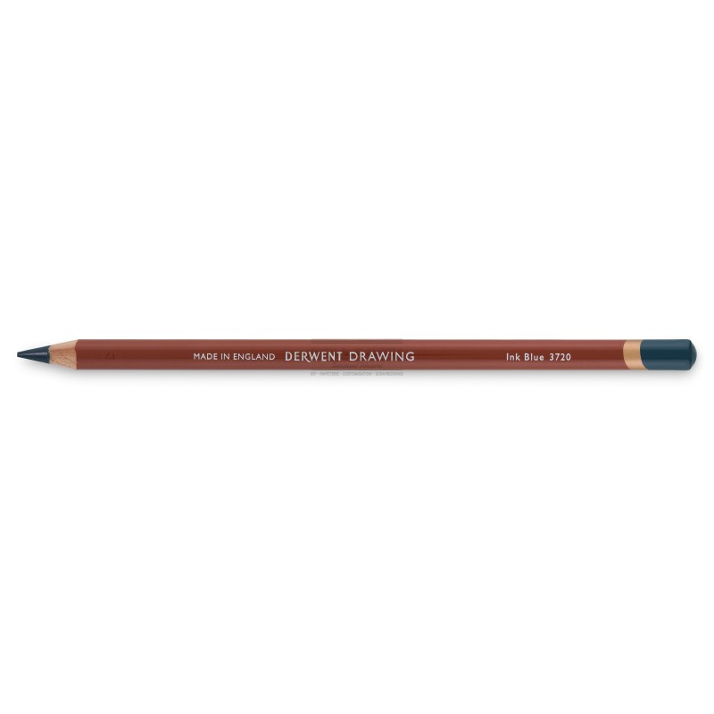 Crayon derwent drawing ink blue