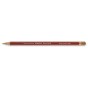 Crayon derwent drawing brown ochre