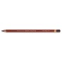 Crayon derwent drawing sepia red
