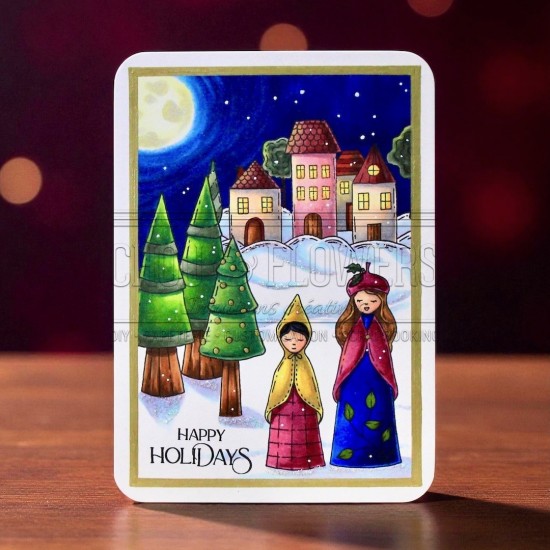 tampons clear En famille pour les fêtes de Noël