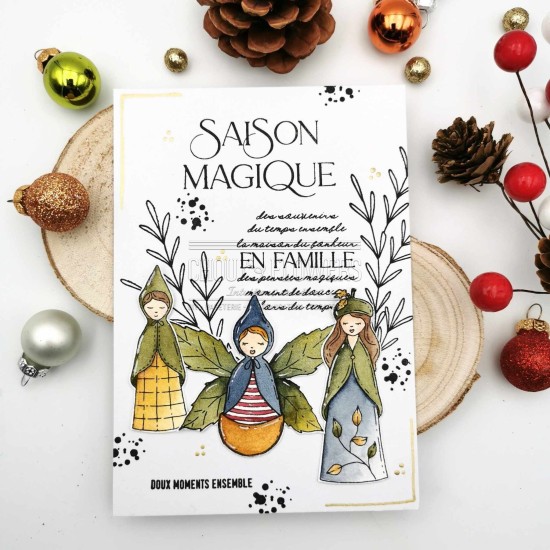 tampons clear En famille pour les fêtes de Noël