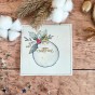 tampons clear Les boules de noël pour les fêtes de Noël