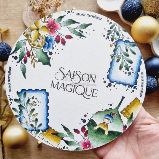 tampons clear Les boules de noël pour les fêtes de Noël