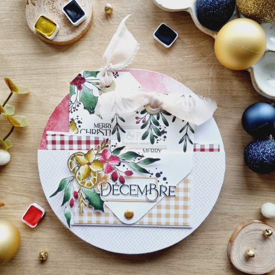 tampons clear Les boules de noël pour les fêtes de Noël