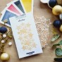 Pochoir étoiles pour le scrapbooking, la carterie et le mixed media