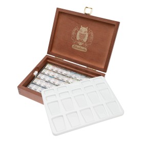 coffret 50 demi-godets aquarelle extra-fine Horadam Schmincke super granuleuse