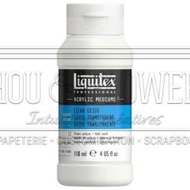 gesso liquitex transparent