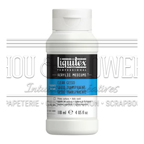 gesso liquitex transparent
