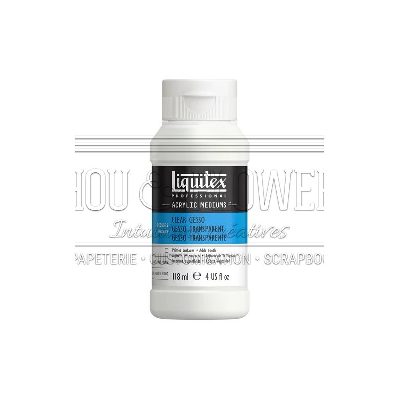 gesso liquitex transparent