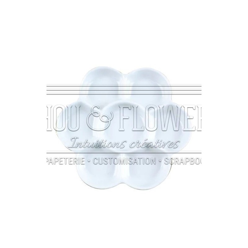 palette en porcelaine pour l'aquarelle