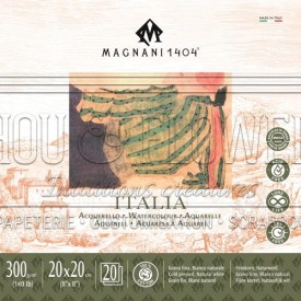 bloc aquarelle Italia de Magnani 1404