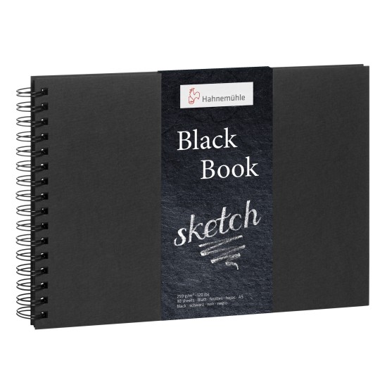 carnet black book Hahnemühle
