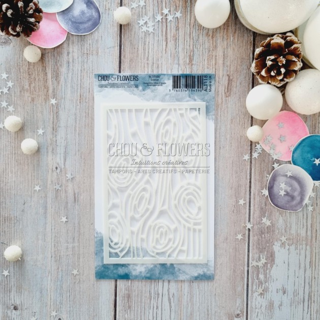 Pochoir de la collection Altitude de Chou & Flowers