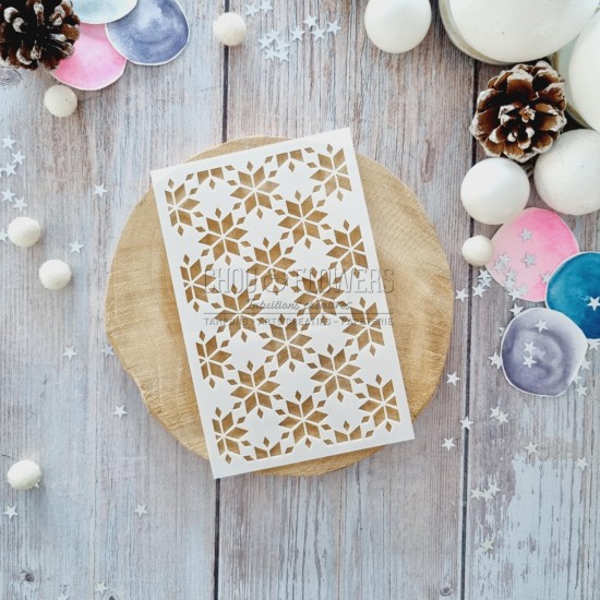 Pochoir de la collection Altitude de Chou & Flowers