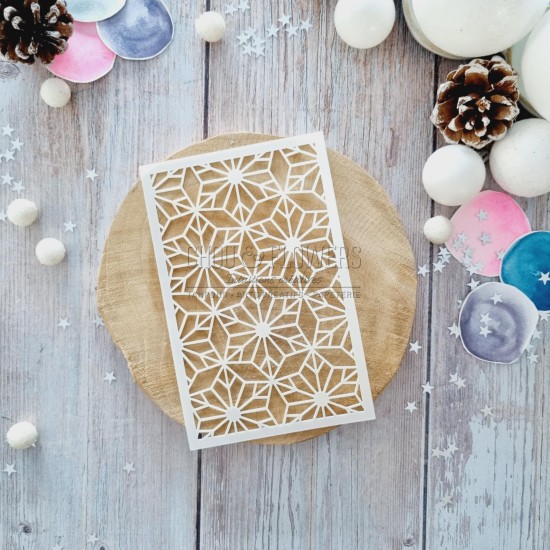 Pochoir de la collection Altitude de Chou & Flowers