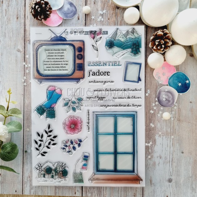 tampon de la collection Altitude de Chou & Flowers