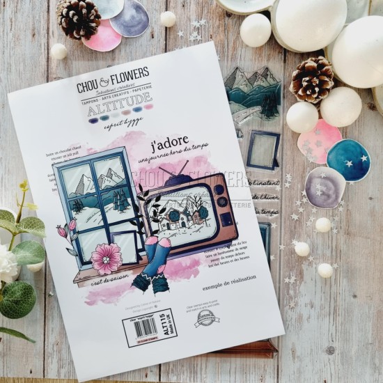 tampon de la collection Altitude de Chou & Flowers