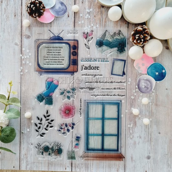 tampon de la collection Altitude de Chou & Flowers