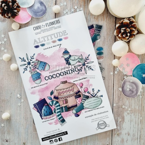 tampon de la collection Altitude de Chou & Flowers