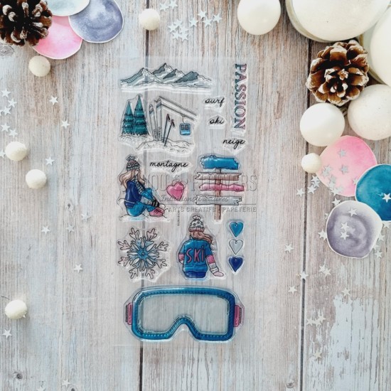 tampon de la collection Altitude de Chou & Flowers