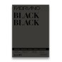 bloc black black de Fabriano 21x29.7 cm