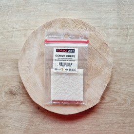 gomme crepe pour enlever les tâches de colle ou liquide de masquage