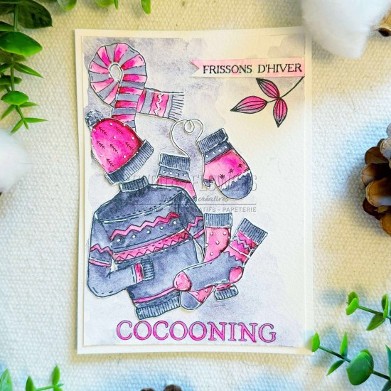 tampon de la collection Altitude de Chou & Flowers