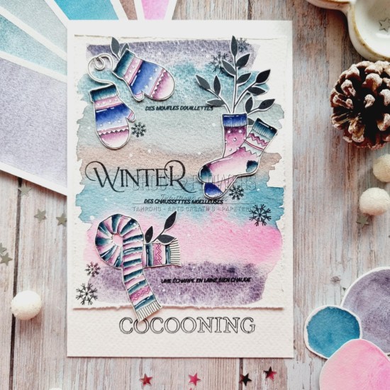 tampon de la collection Altitude de Chou & Flowers