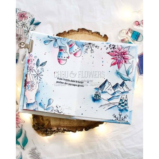 tampon de la collection Altitude de Chou & Flowers