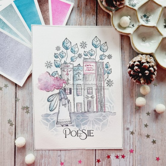 tampon de la collection Altitude de Chou & Flowers