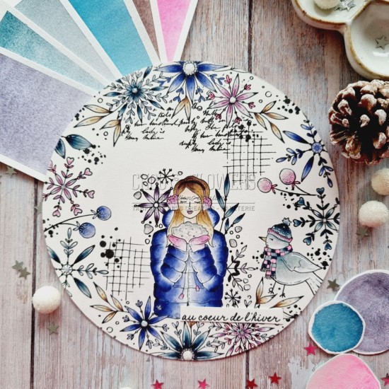 tampon de la collection Altitude de Chou & Flowers