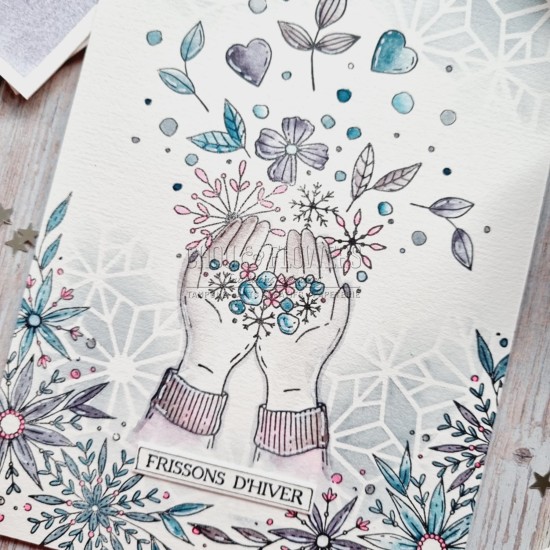 tampon de la collection Altitude de Chou & Flowers