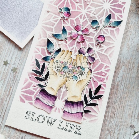 tampon de la collection Altitude de Chou & Flowers