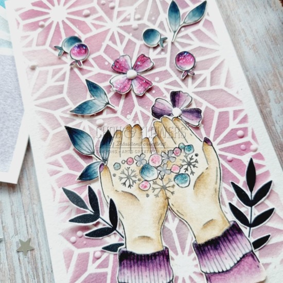 tampon de la collection Altitude de Chou & Flowers