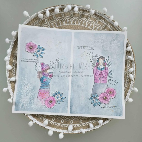 tampon de la collection Altitude de Chou & Flowers