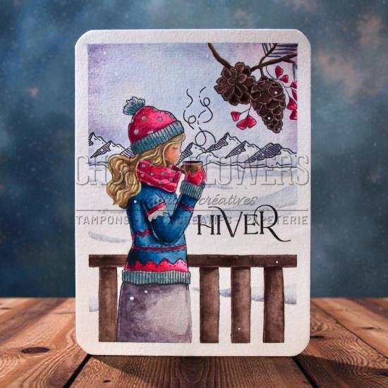 tampon de la collection Altitude de Chou & Flowers