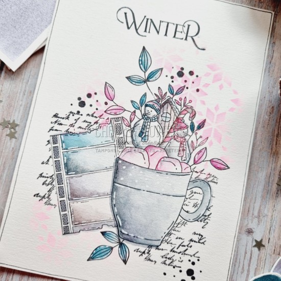 tampon de la collection Altitude de Chou & Flowers