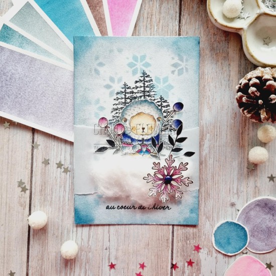 tampon de la collection Altitude de Chou & Flowers